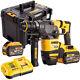 Dewalt Dch333x2 54v Brushless Sds+ Hammer Drill With 2 X 9.0ah Batteries Charger