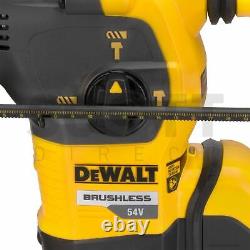 Dewalt DCH333X2 54V XR Flexvolt Brushless Cordless SDS Plus Hammer Drill 2 x 9.0
