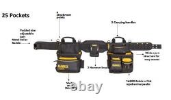 Dewalt DWST40603-1 Heavy Duty Tool Rig Toolbelt Drill Pouch + Brace Suspenders