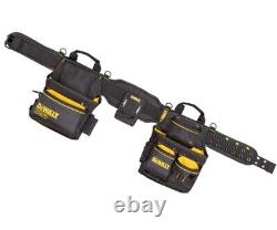 Dewalt DWST40603-1 Heavy Duty Tool Rig Toolbelt Drill Pouch + Brace Suspenders