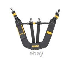 Dewalt DWST40603-1 Heavy Duty Tool Rig Toolbelt Drill Pouch + Brace Suspenders