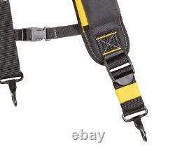 Dewalt DWST40603-1 Heavy Duty Tool Rig Toolbelt Drill Pouch + Brace Suspenders