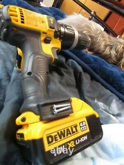 Dewalt combi drill kit and impact cordless driver with drill bits driver s bits