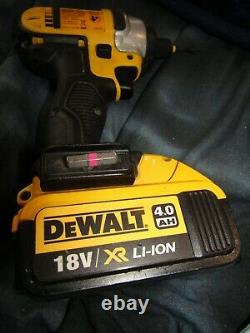 Dewalt combi drill kit and impact cordless driver with drill bits driver s bits