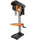 Drill Press With Laser Guide Adjustable Table Top Heavy Duty Variable Speed Tool
