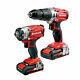 Einhell 18v Cordless Combi Drill & Impact Driver Twin Pack 2 X 2.0ah + Charger
