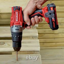 Einhell 18V Cordless Combi Drill & Impact Driver Twin Pack 2 x 2.0Ah + Charger