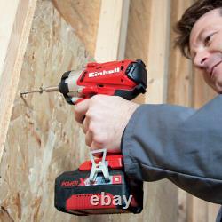 Einhell 18V Cordless Combi Drill & Impact Driver Twin Pack 2 x 2.0Ah + Charger