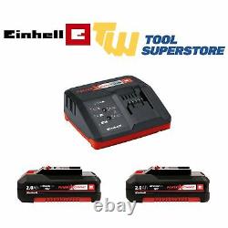 Einhell 18V Power X-Change Combi Drill & Impact Driver 2Ah Kit With Charger