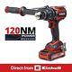 Einhell Cordless Combi Drill 120nm With Battery 18v Brushless Pxc Tp-cd 18/120