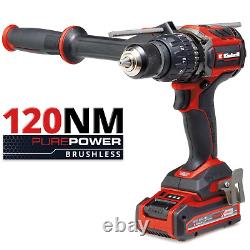 Einhell Cordless Combi Drill 120Nm With Battery 18V Brushless PXC TP-CD 18/120