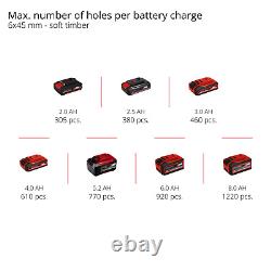 Einhell Cordless Combi Drill 40Nm Set Battery Charger Power X-Change TE-CD 18/40