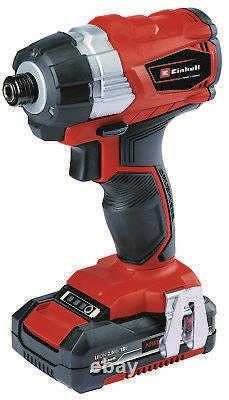 Einhell Cordless Combi Drill and Impact Driver BL Set Inc Battery Refurb GRADE B