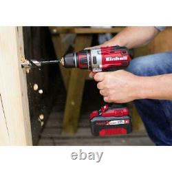 Einhell Cordless Combi Drill and Impact Driver Drill Kit Powerful & Fast 18V