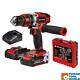 Einhell Te-cd 18/48 Li-i 18v Power X-change Cordless Combi Drill Inc 2x 2.0ah