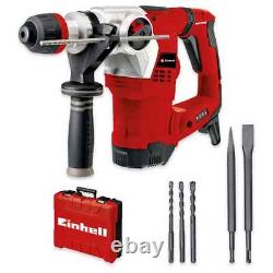 Einhell TE-RH 32 Rotary Hammer Drill 1250W 240V 4 Mode + Case + 3 Bits + Chuck