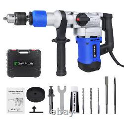 Electric Rotary Jack Hammer Drill Demolition Breaker SDS Plus Chisel Heavy Duty