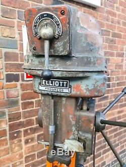 Elliott MODEL 3A Heavy Duty Pillar Pedestal Drill Includes VAT