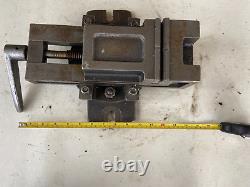 Engineering swivel drill press vice 4 3/8in jaws opens to 4in heavy duty milling