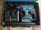 Erbauer 18v Brushless Sds Three Mode Hammer Drill +4ah Battery, Charger And Case