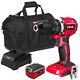 Excel 18v Cordless Brushless Combi Drill With 1 X 4.0ah Battery Charger & Bag