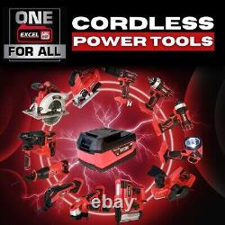 Excel 18V Cordless Brushless Combi Drill with 1 x 4.0Ah Battery Charger & Bag