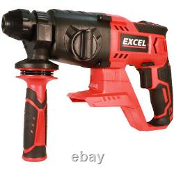 Excel EXL554B 18V Cordless SDS+ Rotary Hammer Drill 1 x 5.0Ah Battery & Charger