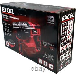 Excel EXL554B 18V Cordless SDS+ Rotary Hammer Drill 1 x 5.0Ah Battery & Charger