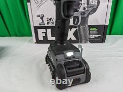FLEX 24-volt 1/2-in Keyless Brushless Cordless Drill with Charger and 1 battery