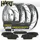 Full Kit Platinum Hart Drilled Slotted Brake Rotors & Pads -gmc Yukon