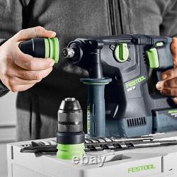 Festool KHC 18 EB-Basic 18V Brushless Rotary Hammer Drill In Systainer 577447