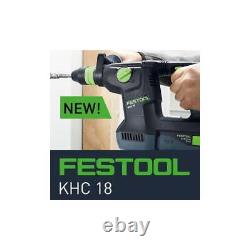 Festool KHC18EB Basic 18v Cordless SDS Plus Rotary Hammer Drill 577447