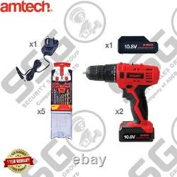HEAVY DUTY 10.8V CORDLESS LI-ION LITHIUM DRILL DRIVER SCREWDRIVER With CHARGER
