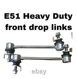 HEAVY DUTY Front Anti Roll Bar Drop Links For Nissan Elgrand E51 2002-2010