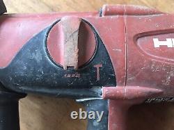 HILTI TE 2-A 24v Heavy Duty SDS+ Combination Hammer Cordless Drill + 2 Batteries