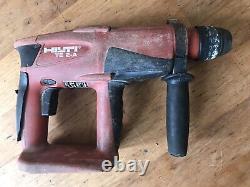 HILTI TE 2-A 24v Heavy Duty SDS+ Combination Hammer Cordless Drill + 2 Batteries