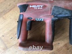 HILTI TE 2-A 24v Heavy Duty SDS+ Combination Hammer Cordless Drill + 2 Batteries