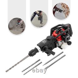Heavy Duty 2-Stroke Petrol Hammer Drill Breaker Gasoline Demolition Jack Hammer