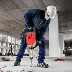 Heavy Duty 240v 3600W Demolition Hammer Drill Concrete Breaker with 2 Chisels