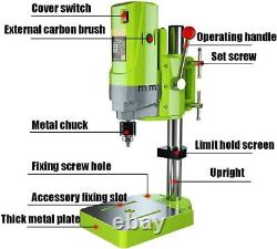 Heavy Duty 710w Rotary Pillar Drill 5-Speed Mini Bench Drill Pillar Press Stand