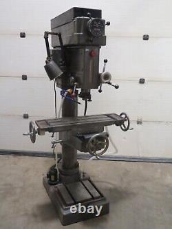 Heavy Duty Floor Standing Variable Speed Pedestal Drill 3 Phase With Coolant
