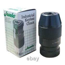 Heavy Duty Keyless Drill Chuck Jacobs Industrial 16mm Chuck 3-16mm J16 1/2x20