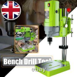 Heavy Duty Pillar Press Drill Bench Top Table Stand 710W Workbench 5 Speed UK