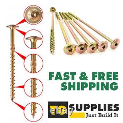 Heavy Duty Wafer TORX Wood Screws Landscaping Flange Self-Drilling Wood Screws