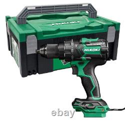 Hikoki DV36DCW2Z 36V Cordless MultiVolt Brushless Combi Drill Body Only In Case