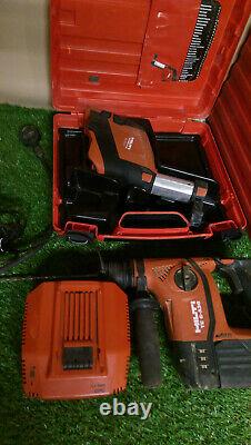 Hilti TE 6-A36 36V Cordless SDS Hammer Drill & TE DRS 6A Dust extractor Set