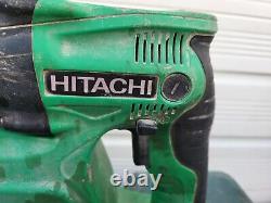 Hitachi DH24DVC SDS Plus Hammer Drill Working 2 X Batteries, Charger & More