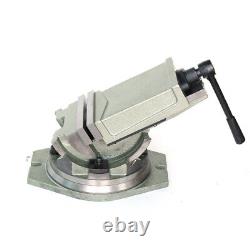 Industrial Strength Benchtop Drill Press Tilting Angle Vise Heavy Duty Vice100mm