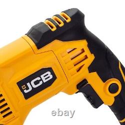 JCB 1050W Rotary Hammer Drill Anti-Vibration Multi Position Handle, 4 Functions