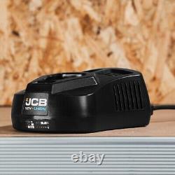 JCB 12V Combi Drill & Impact Driver Set 2 x 2.0AH Battery Charger & Case